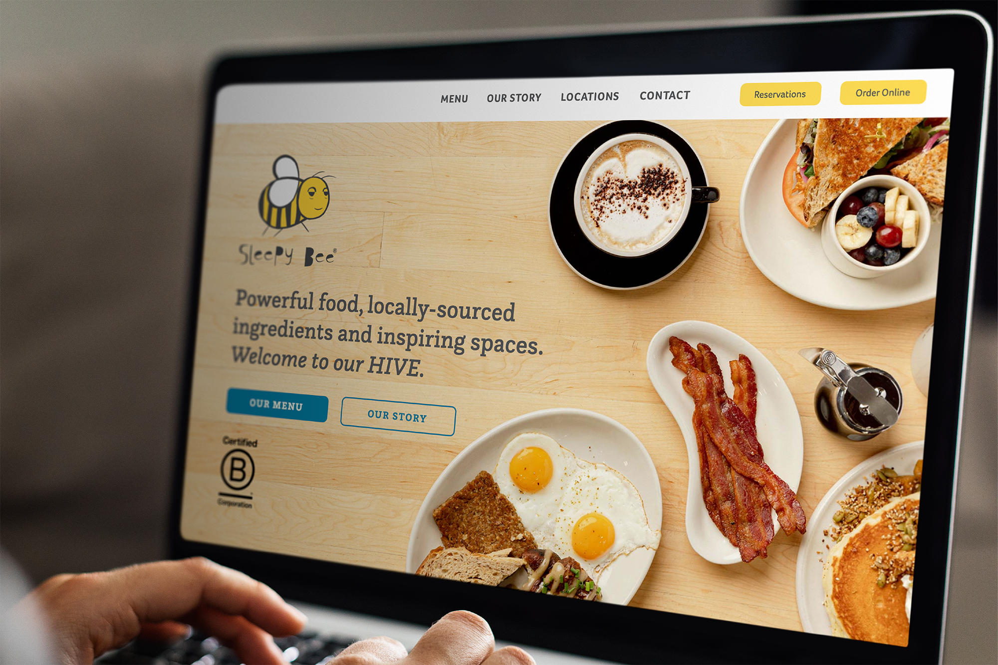 Sleepy Bee Website